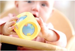 Tolo Baby bewegende bal met geluid - educatief speelgoed pastelkleuren