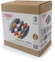 Tolo Bio ábaco sonajero - juguete educativo para bebés de bioplástico-3