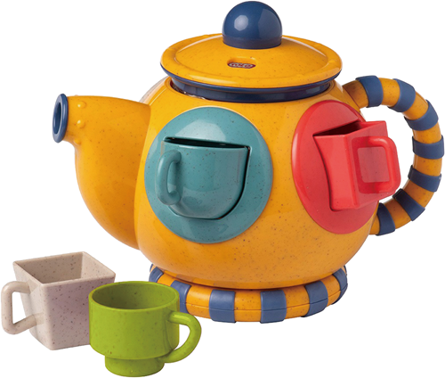 Tolo Bio Theepot & vormensorteerder/ theeservies speelgoed voor kinderen