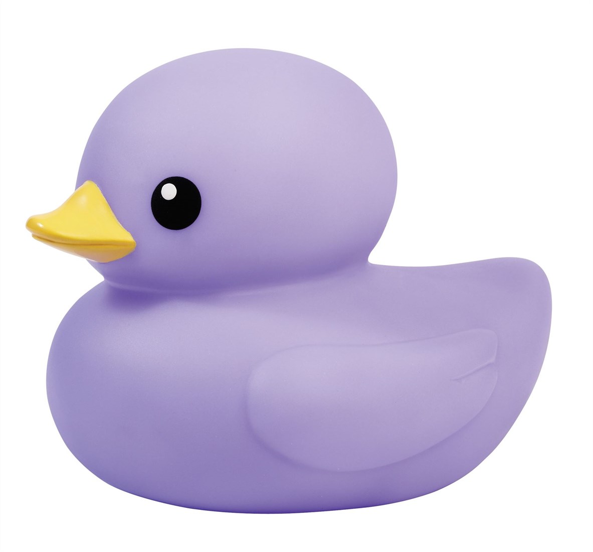 Tolo Baby pato de goma morado 12 cm juguete de baño con aroma a vainilla