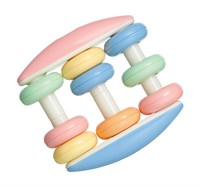 Tolo Baby Abakus Rassel - pädagogisches Pastellspielzeug für Babys