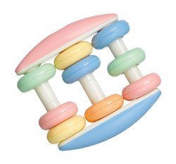 Tolo Baby telraam rammelaar - educatief pastel speelgoed voor baby's