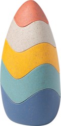 Tolo Bio stapel en nestel toren - educatief babyspeelgoed van bioplastic